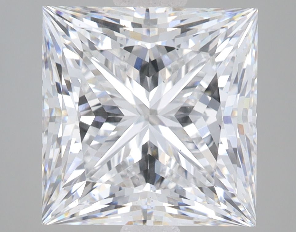 6.03 ct. princess Lab Grown Diamond front image