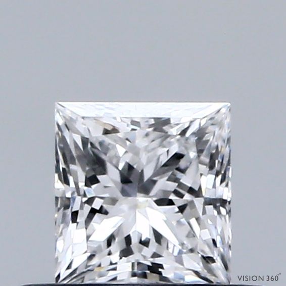 0.48 ct lab-grown Princess Diamond