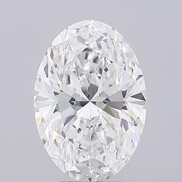 4.05 ct. oval Lab Grown Diamond front image