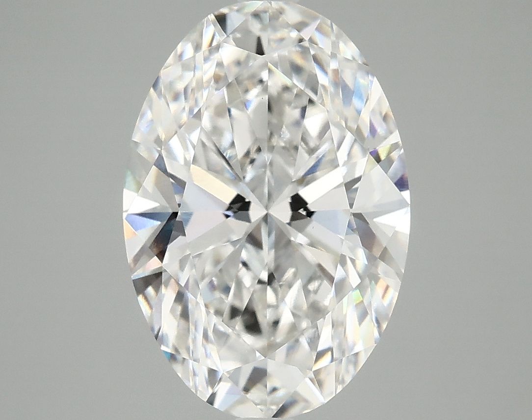 4.06 ct. oval Lab Grown Diamond front image