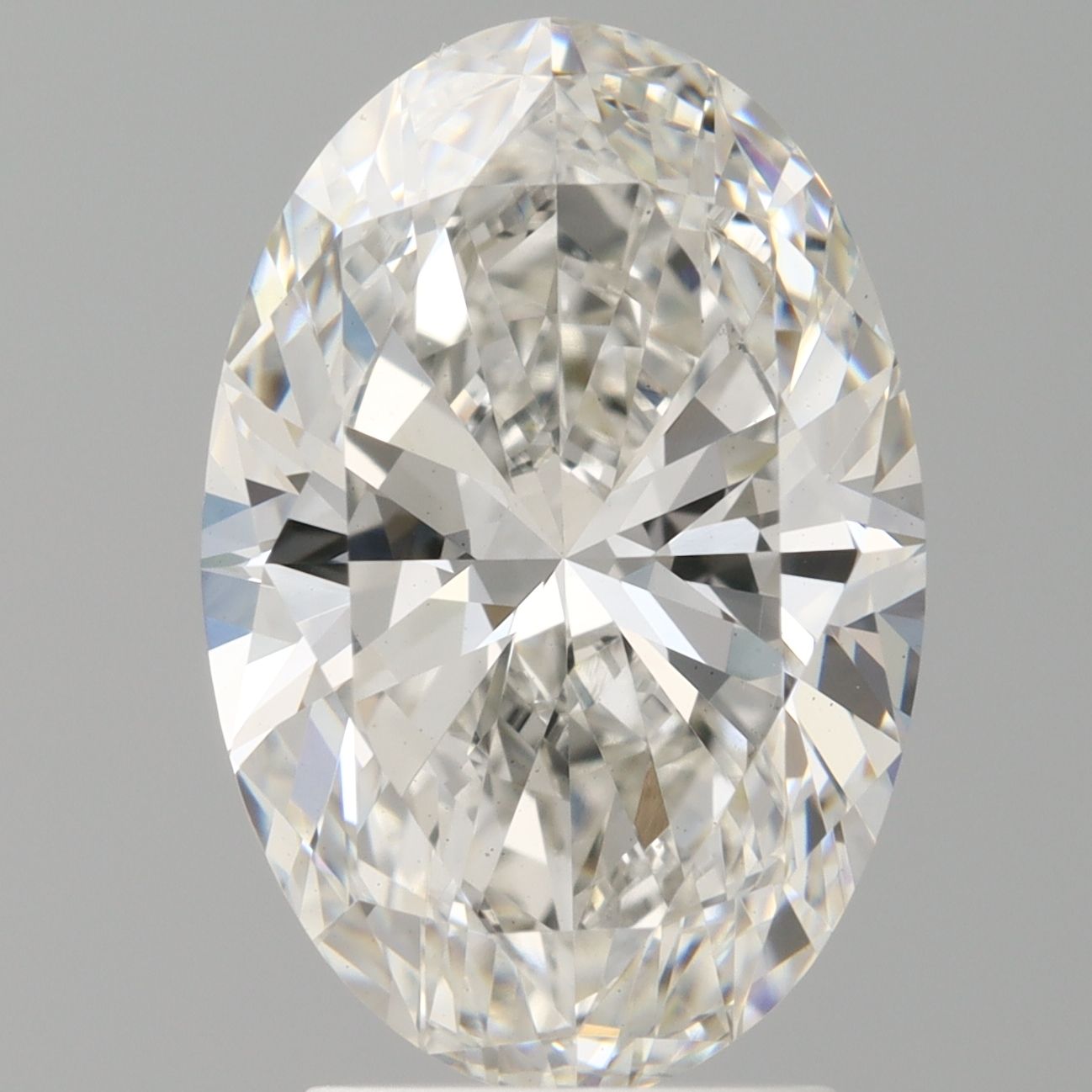 3.09 ct. oval Lab Grown Diamond front image