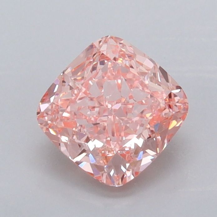 1.03 CT Fancy Vivid Pink CUSHION MODIFIED