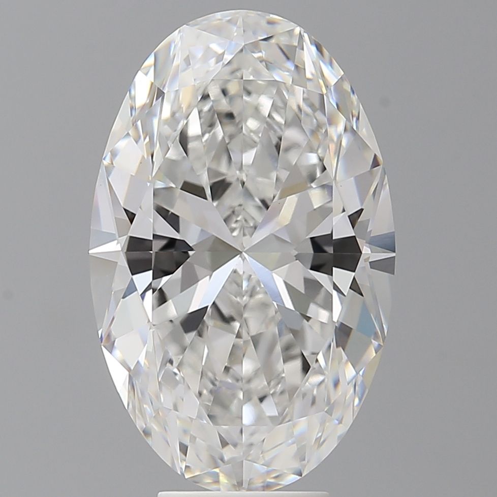 7.60 ct. oval Lab Grown Diamond front image
