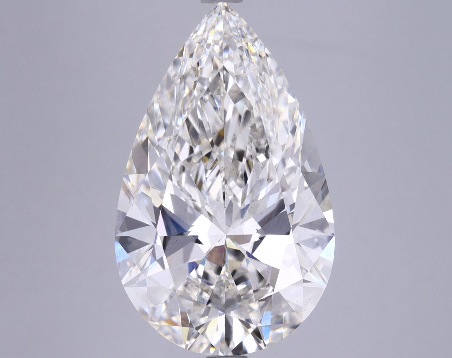 6.24 ct. pear Lab Grown Diamond front image