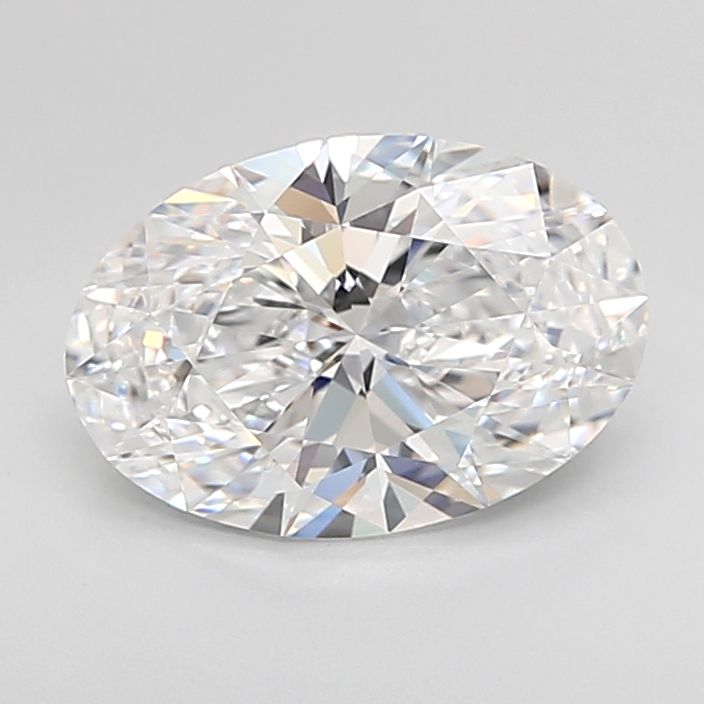 3.01 ct. oval Lab Grown Diamond front image