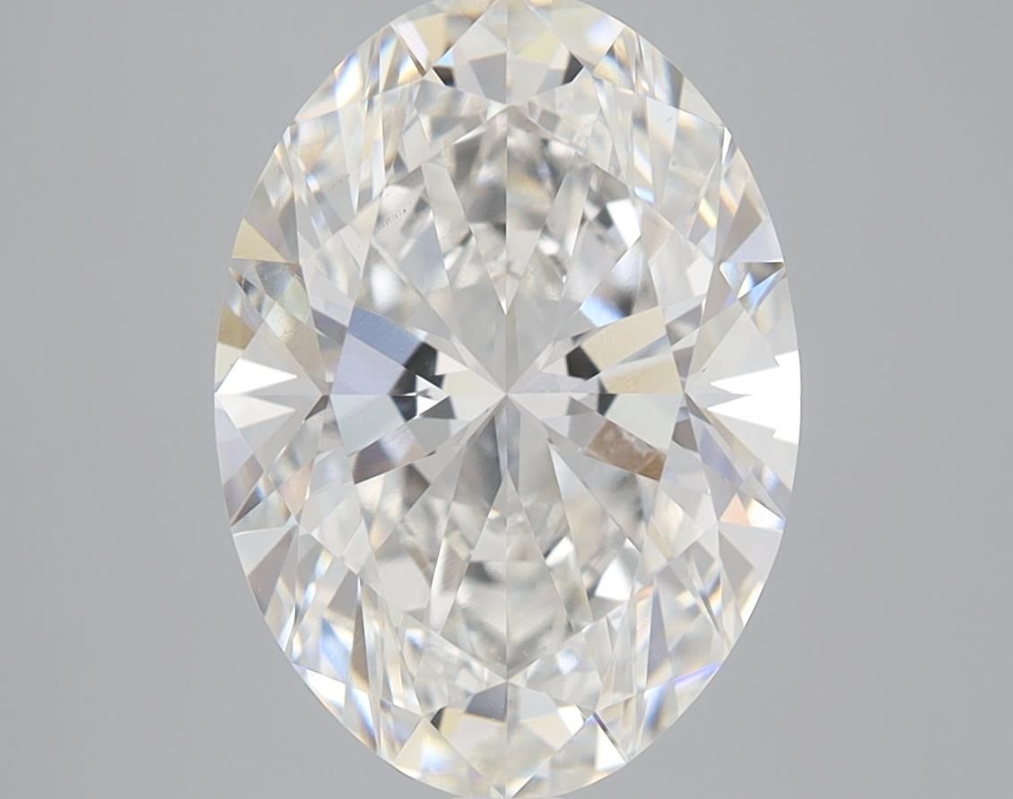4.08 ct. oval Lab Grown Diamond front image
