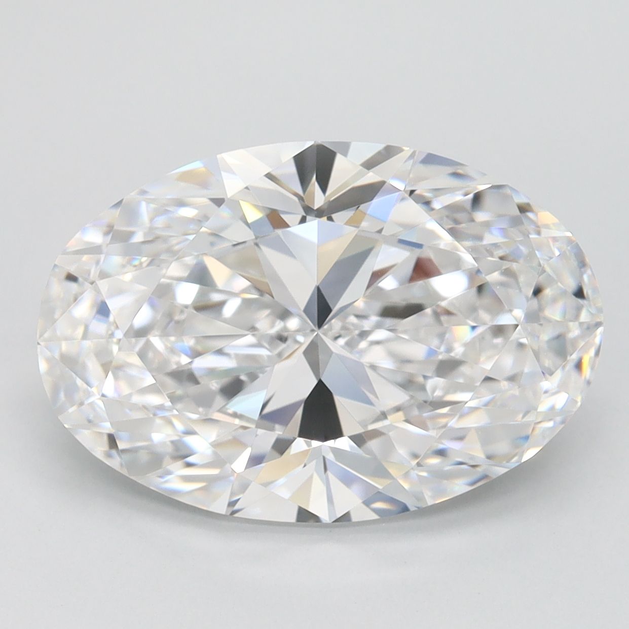 4.14 ct. oval Lab Grown Diamond front image