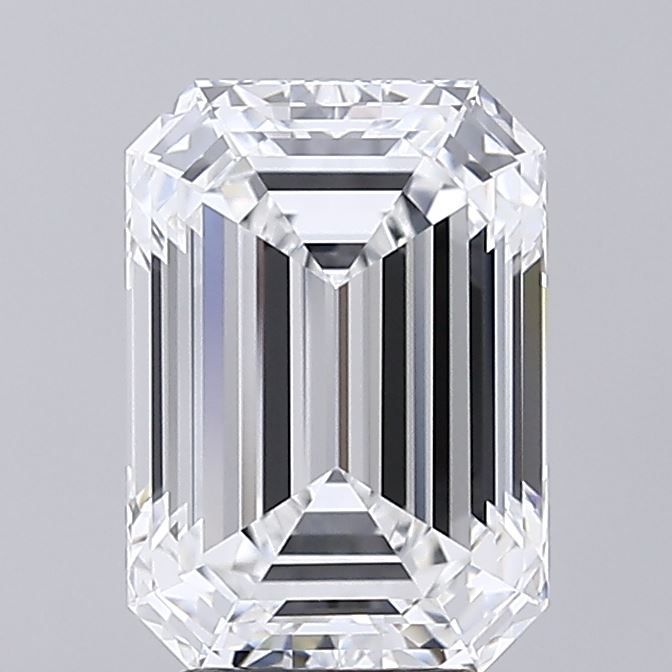 4.08 ct. emerald Lab Grown Diamond front image