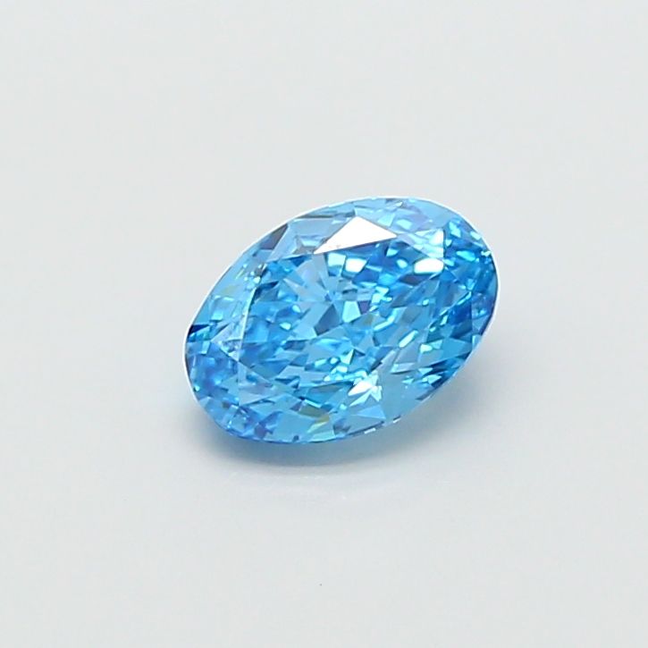 1.31 CT Fancy Vivid Blue OVAL