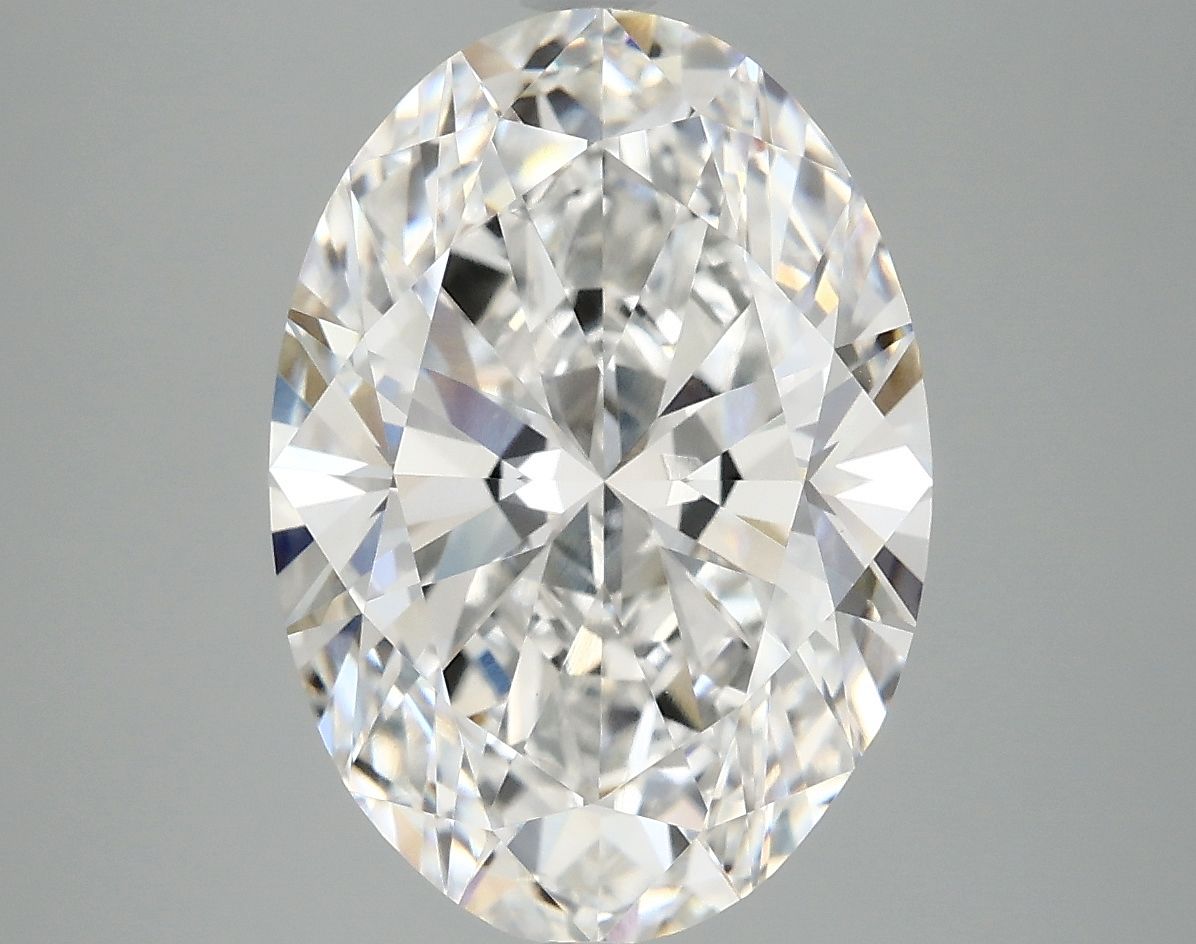 5.04 ct. oval Lab Grown Diamond front image