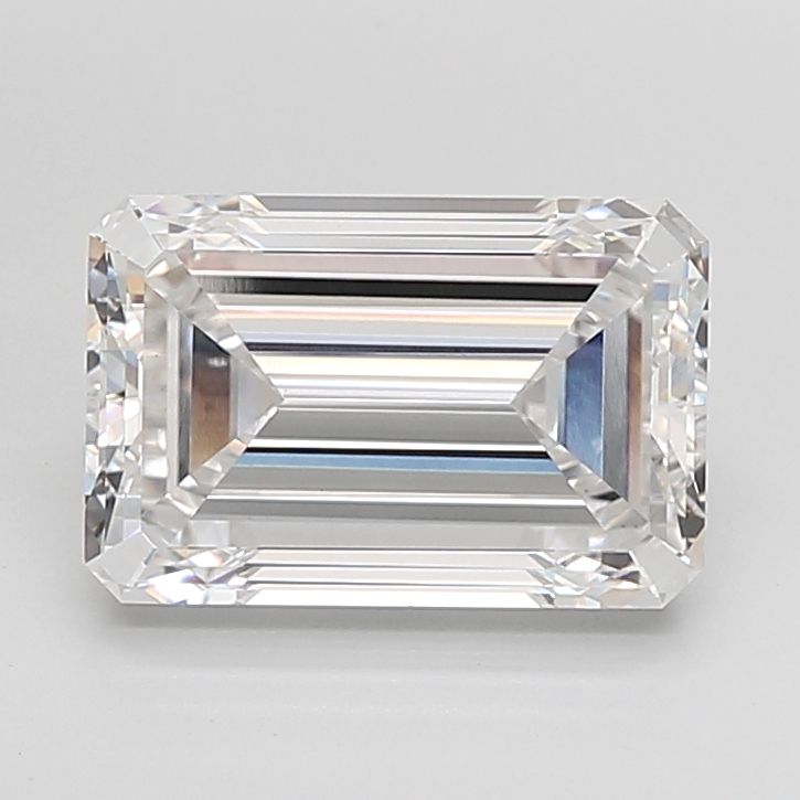 4.09 ct. emerald Lab Grown Diamond front image