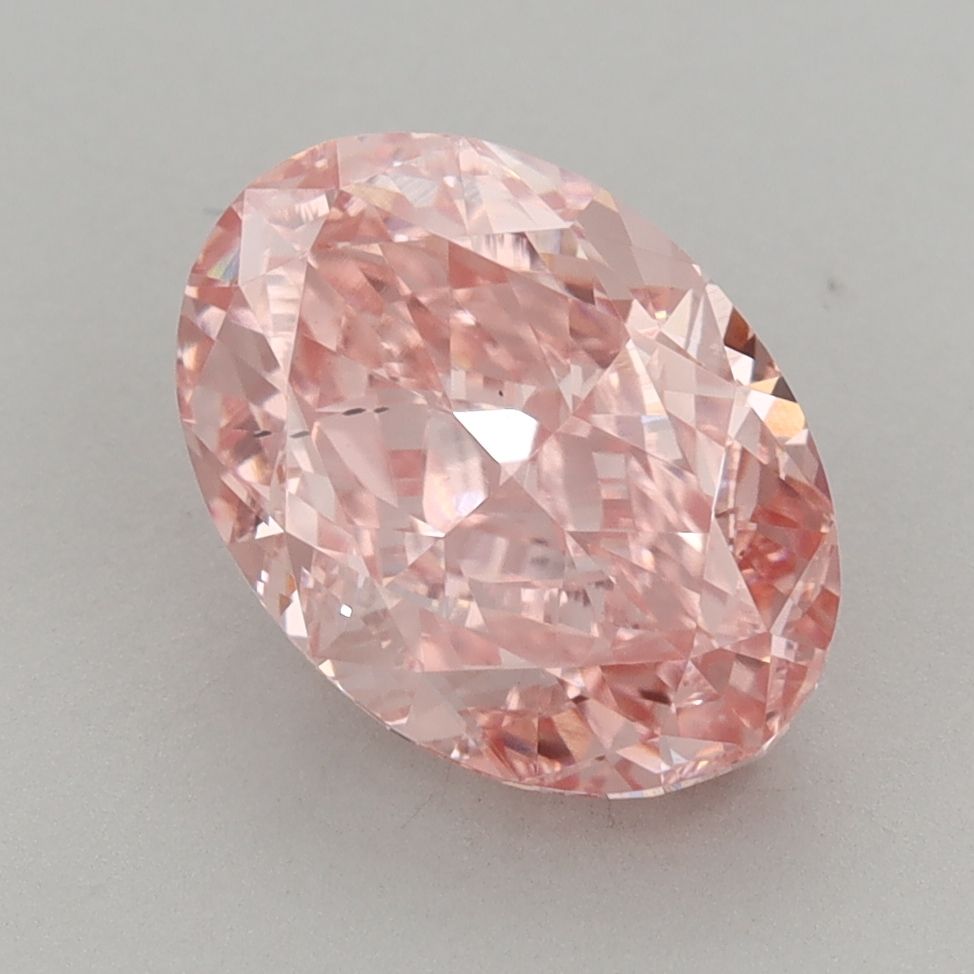 3.42 ct. oval Lab Grown Diamond front image