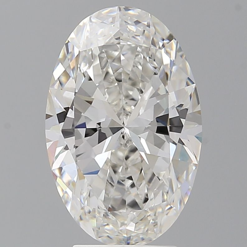 4.10 ct. oval Lab Grown Diamond front image