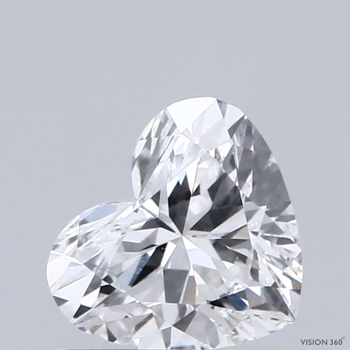 0.7 ct lab-grown Heart Diamond