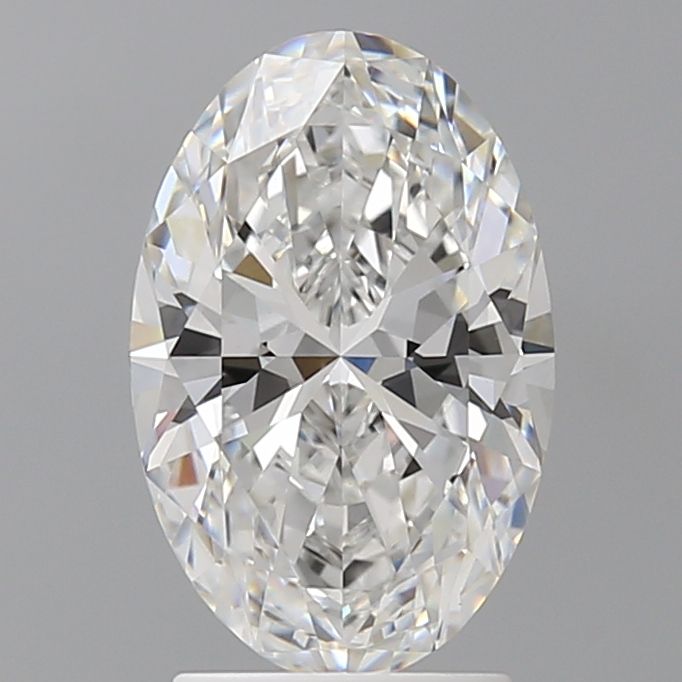 2.60 ct. oval Lab Grown Diamond front image