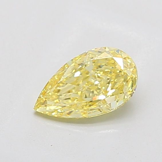 1.07 CT Fancy Intense Yellow PEAR