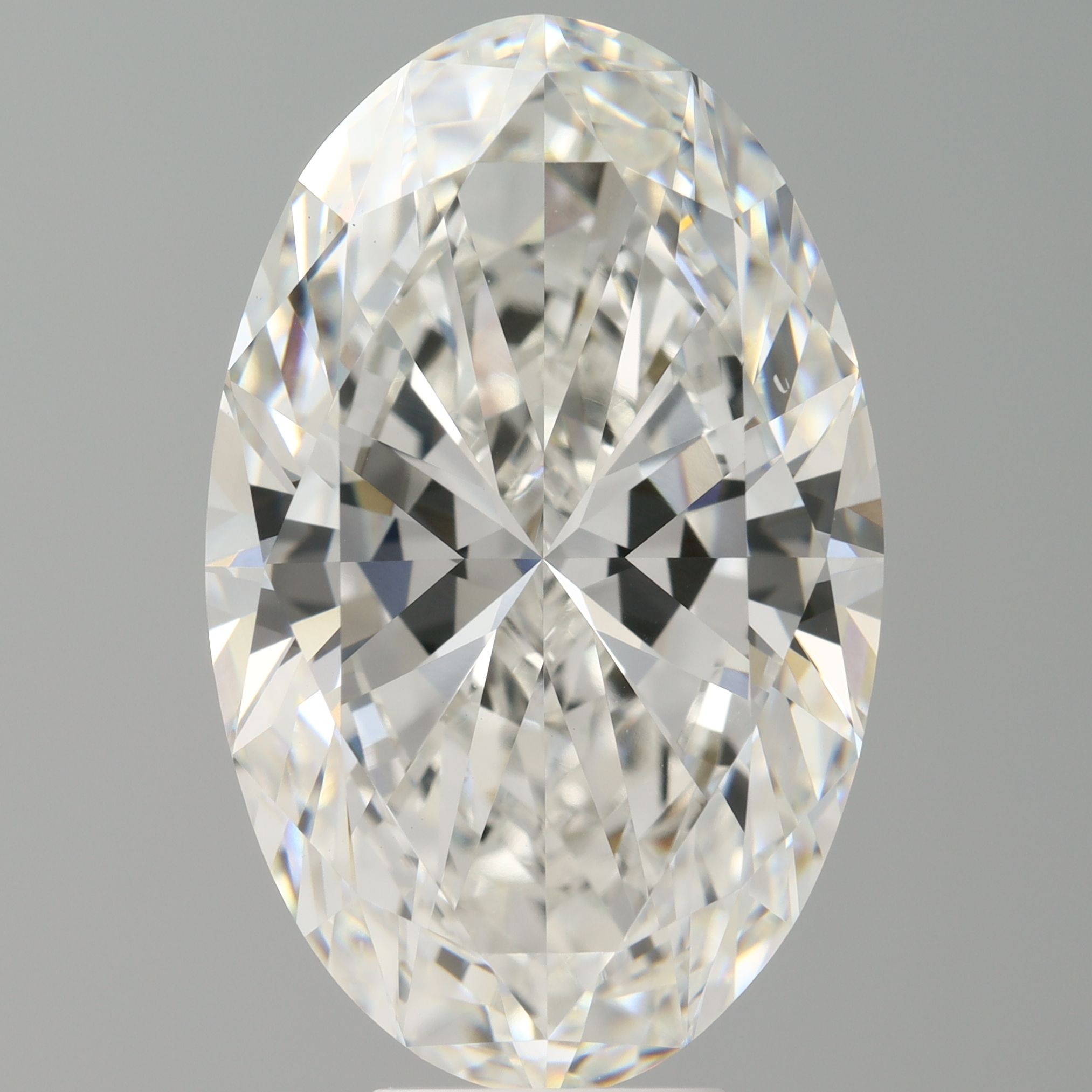 9.04 ct. oval Lab Grown Diamond front image