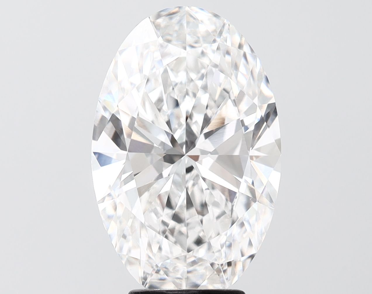 5.02 ct. oval Lab Grown Diamond front image