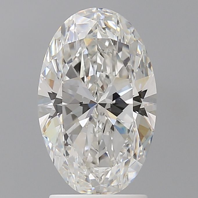 2.50 ct. oval Lab Grown Diamond front image