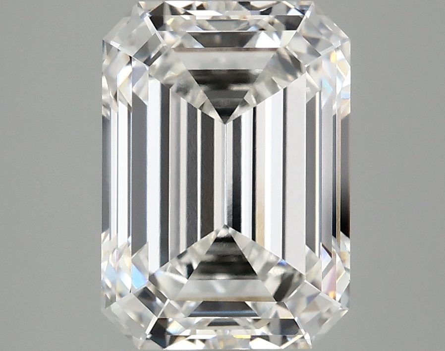 4.09 ct. emerald Lab Grown Diamond front image