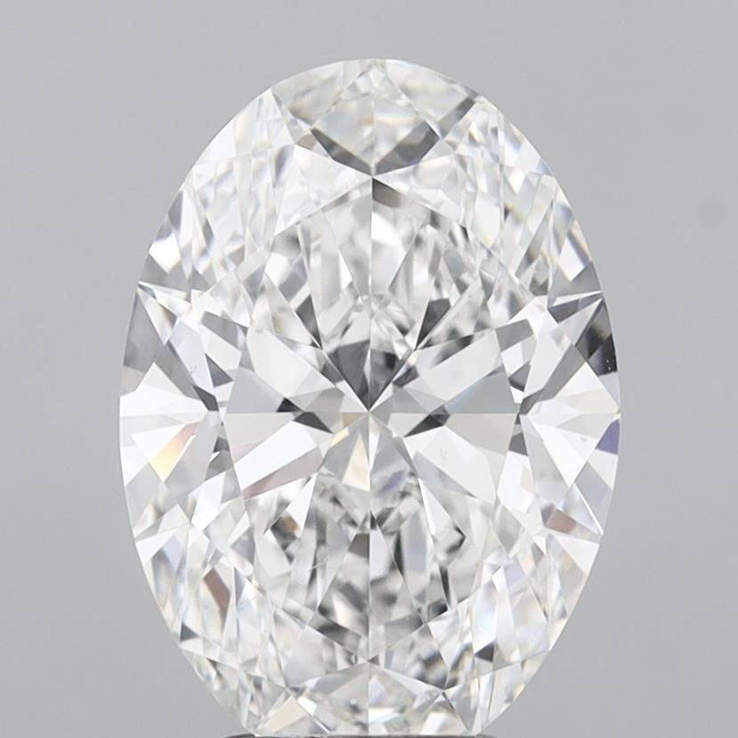 3.56 ct. oval Lab Grown Diamond front image