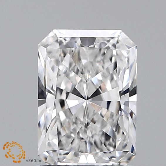 1.10 ct. radiant Lab Grown Diamond front image