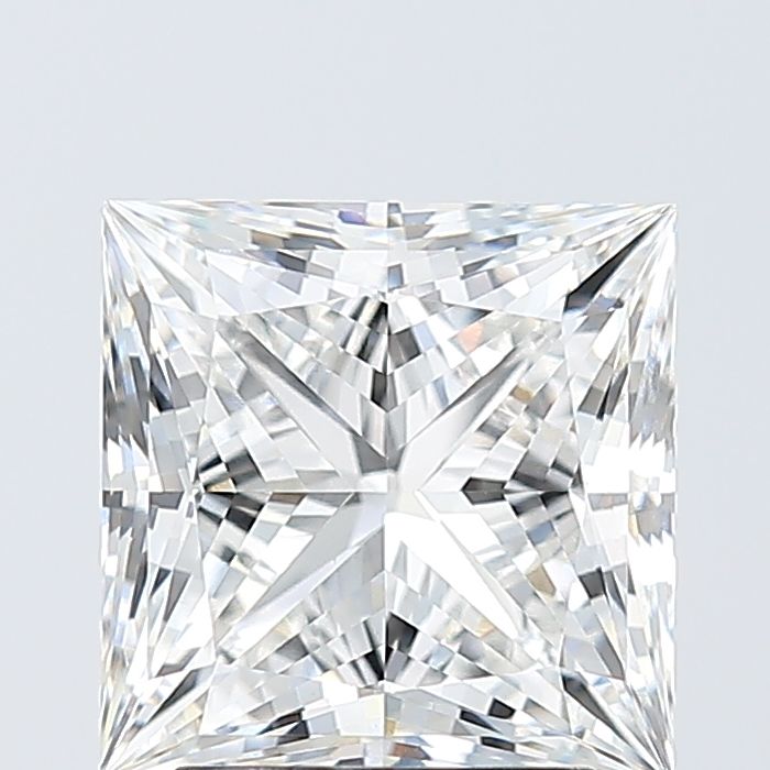 3.10 ct. princess Lab Grown Diamond front image