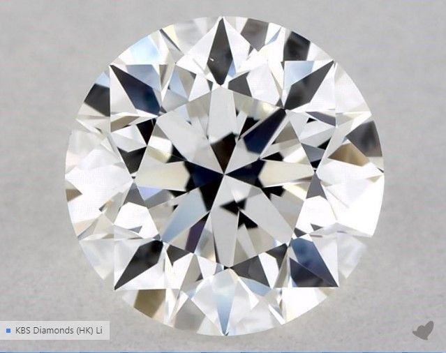 0.54 ct Round diamond