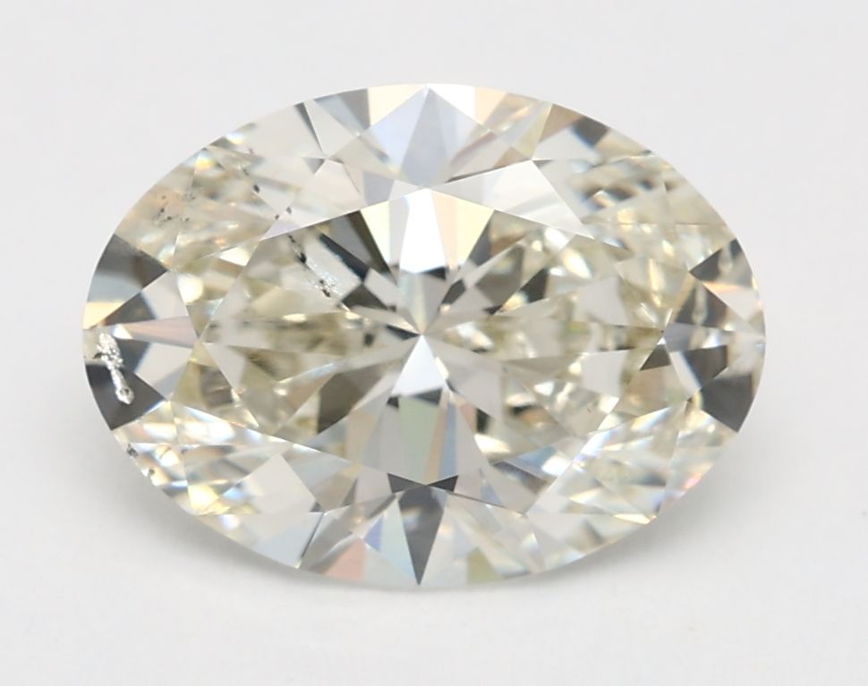 2.01 ct. oval Lab Grown Diamond front image