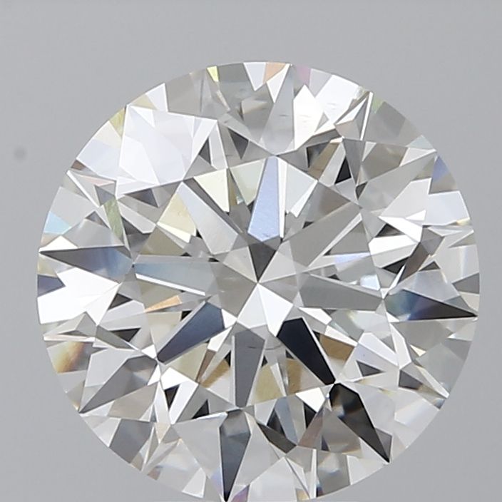 Diamant Rond 5.21 ct - Couleur H - Pureté VS1