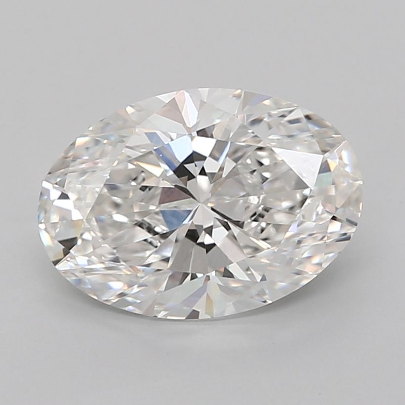 3.02 ct. oval Lab Grown Diamond front image