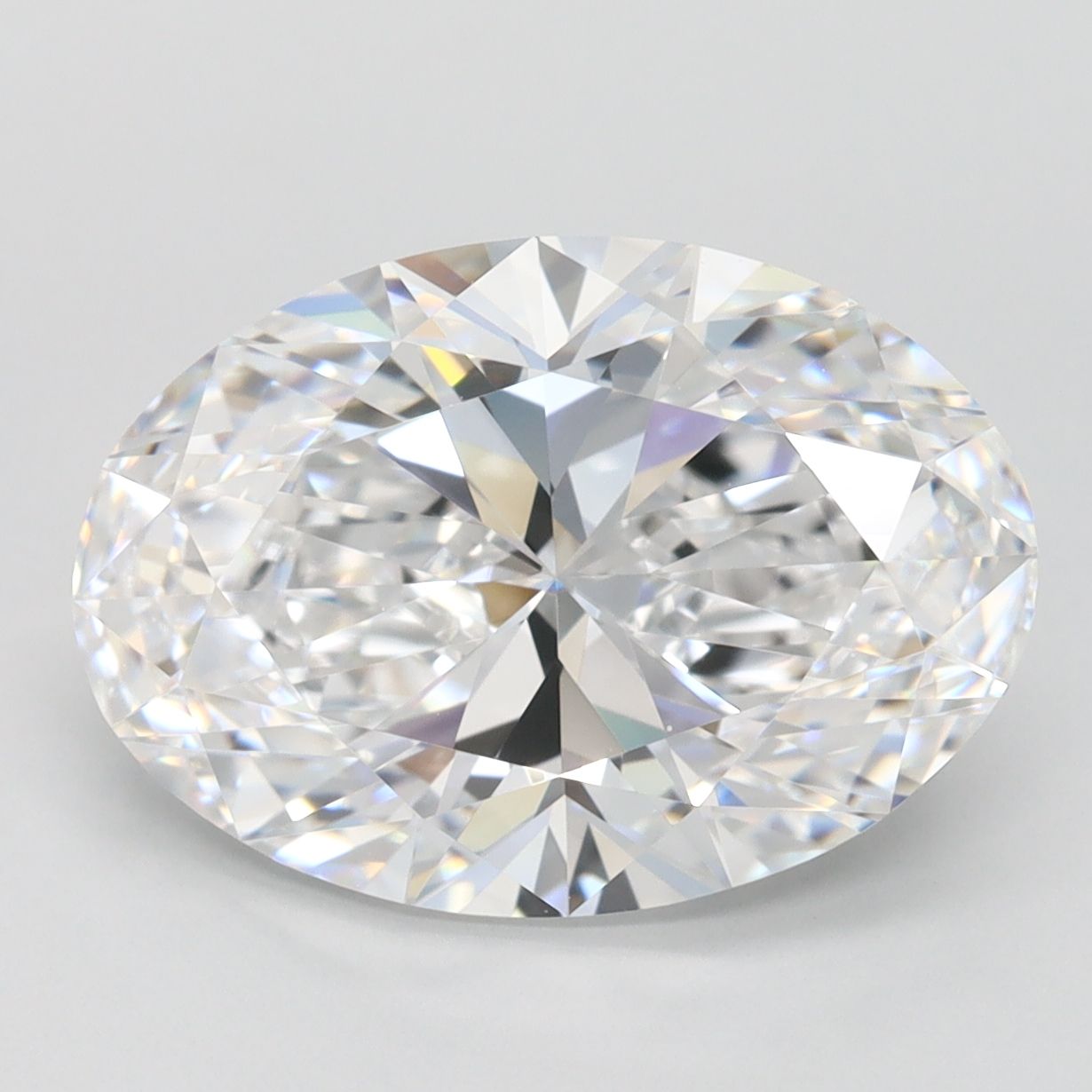 4.07 ct. oval Lab Grown Diamond front image