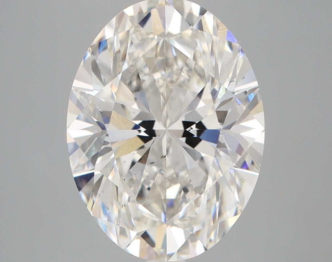 5.01 ct. oval Lab Grown Diamond front image