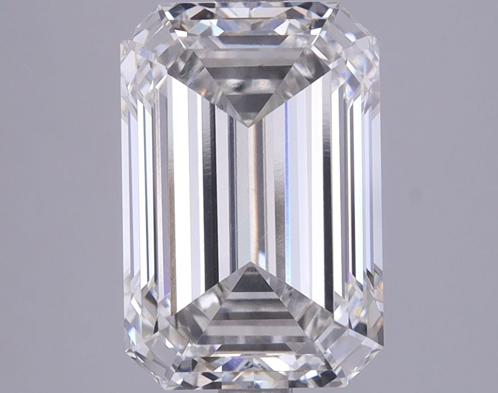 3.88 ct. emerald Lab Grown Diamond front image