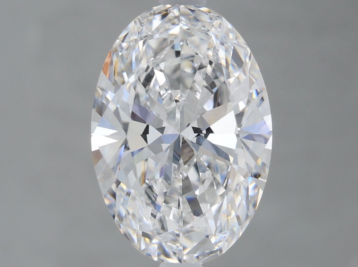 2.06 ct. oval Lab Grown Diamond front image