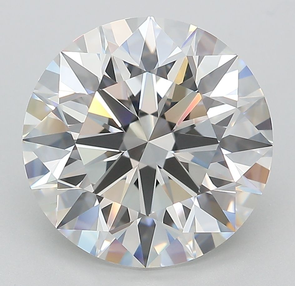 5.34 ct. round Lab Grown Diamond front image