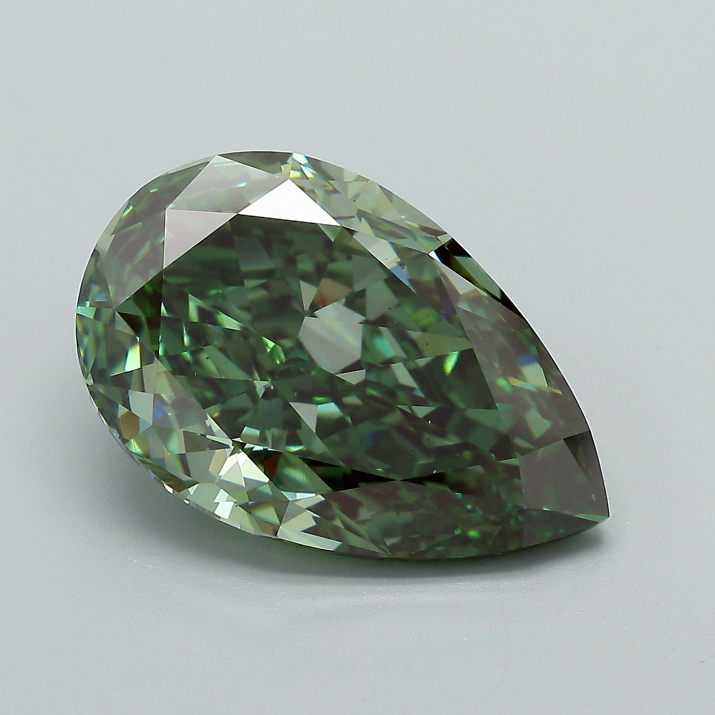 7.36 ct. pear Lab Grown Diamond front image