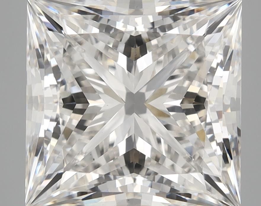 6.13 ct. princess Lab Grown Diamond front image