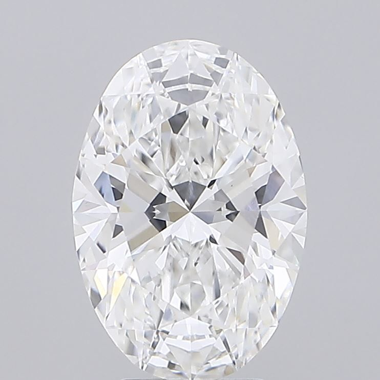 2.95 ct. oval Lab Grown Diamond front image