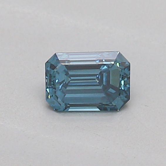 0.17 CT Fancy Vivid Blue EMERALD
