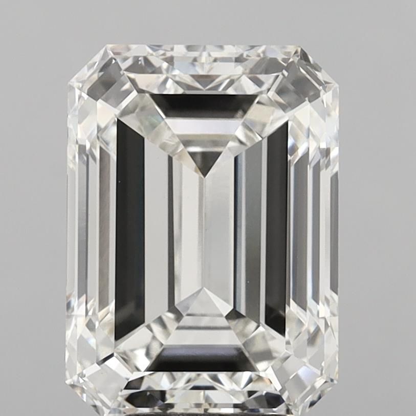 8.09 ct. emerald Lab Grown Diamond front image