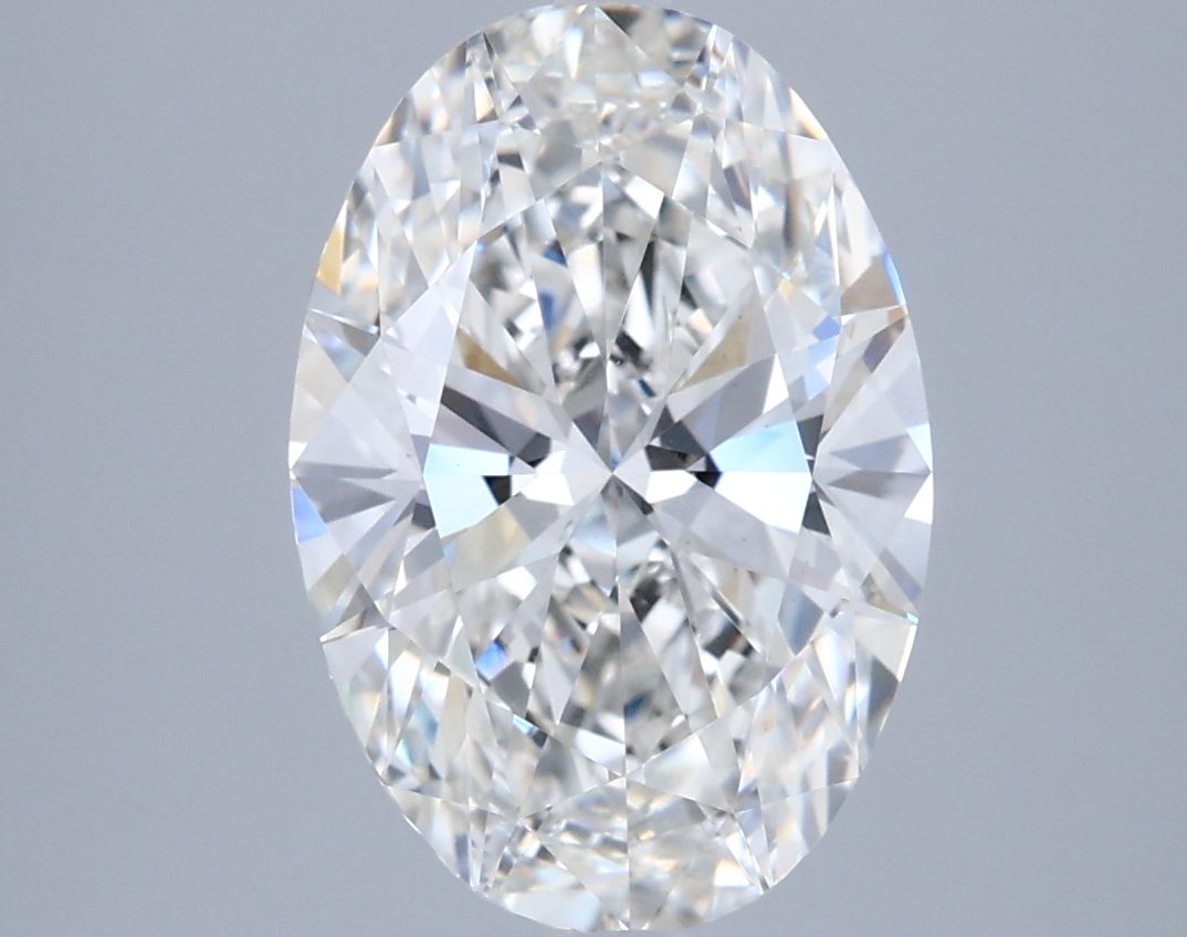 3.00 ct. oval Lab Grown Diamond front image