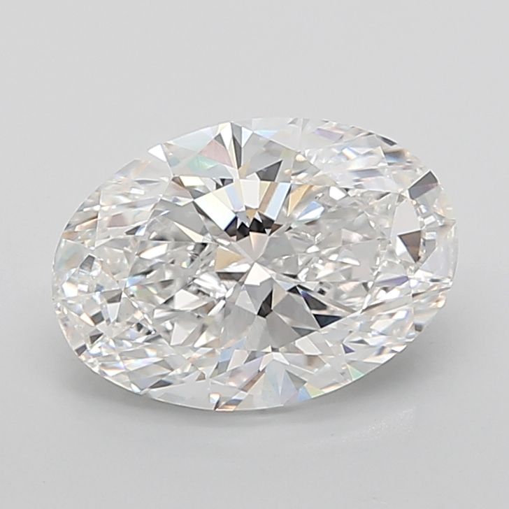 7.08 ct. oval Lab Grown Diamond front image