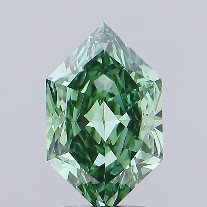 2.6 ct lab-grown Hexagonal Diamond