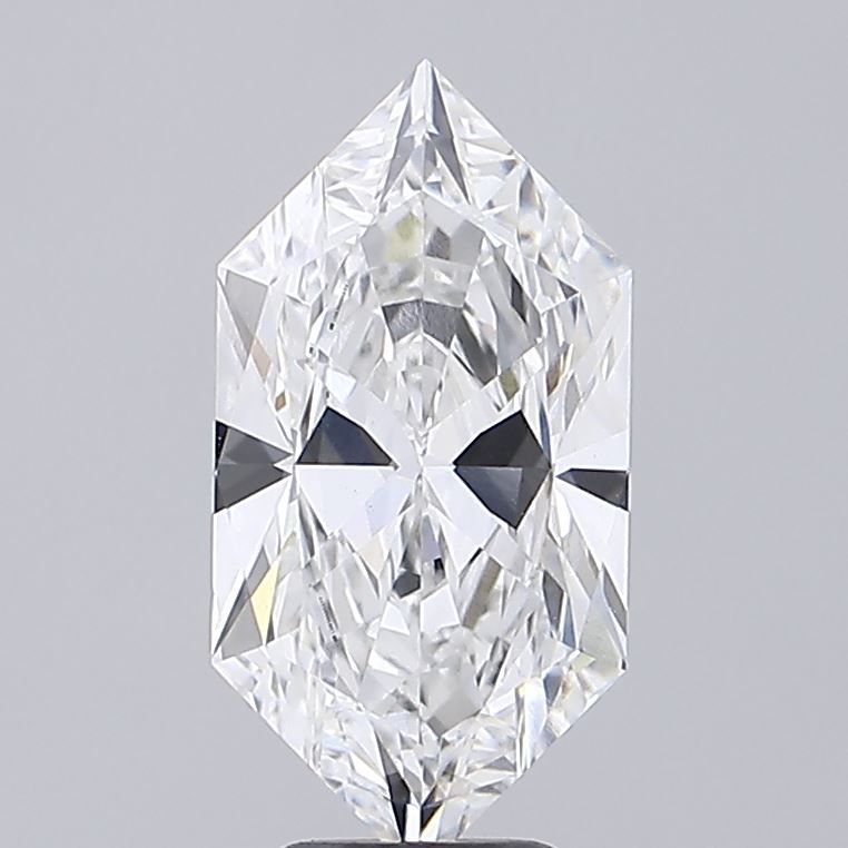 5.08 ct lab-grown Hexagonal Diamond