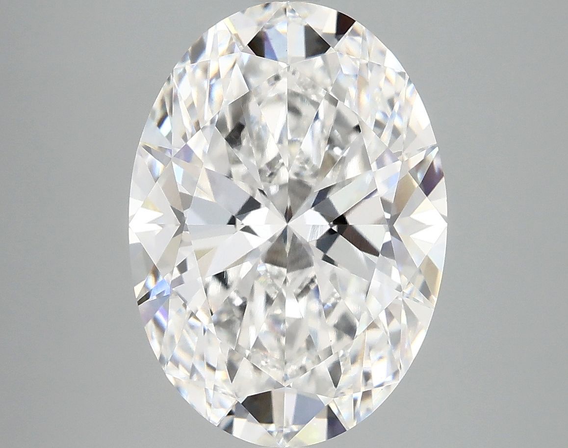 5.04 ct. oval Lab Grown Diamond front image