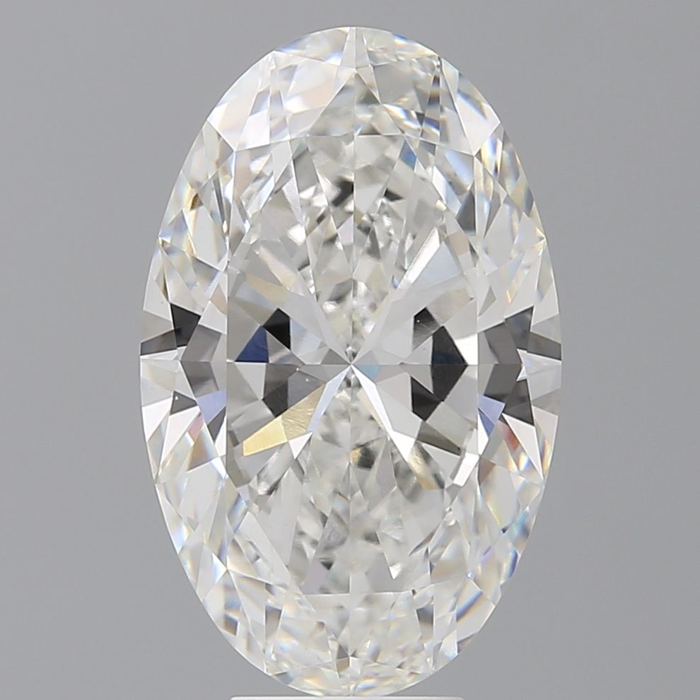 7.10 ct. oval Lab Grown Diamond front image