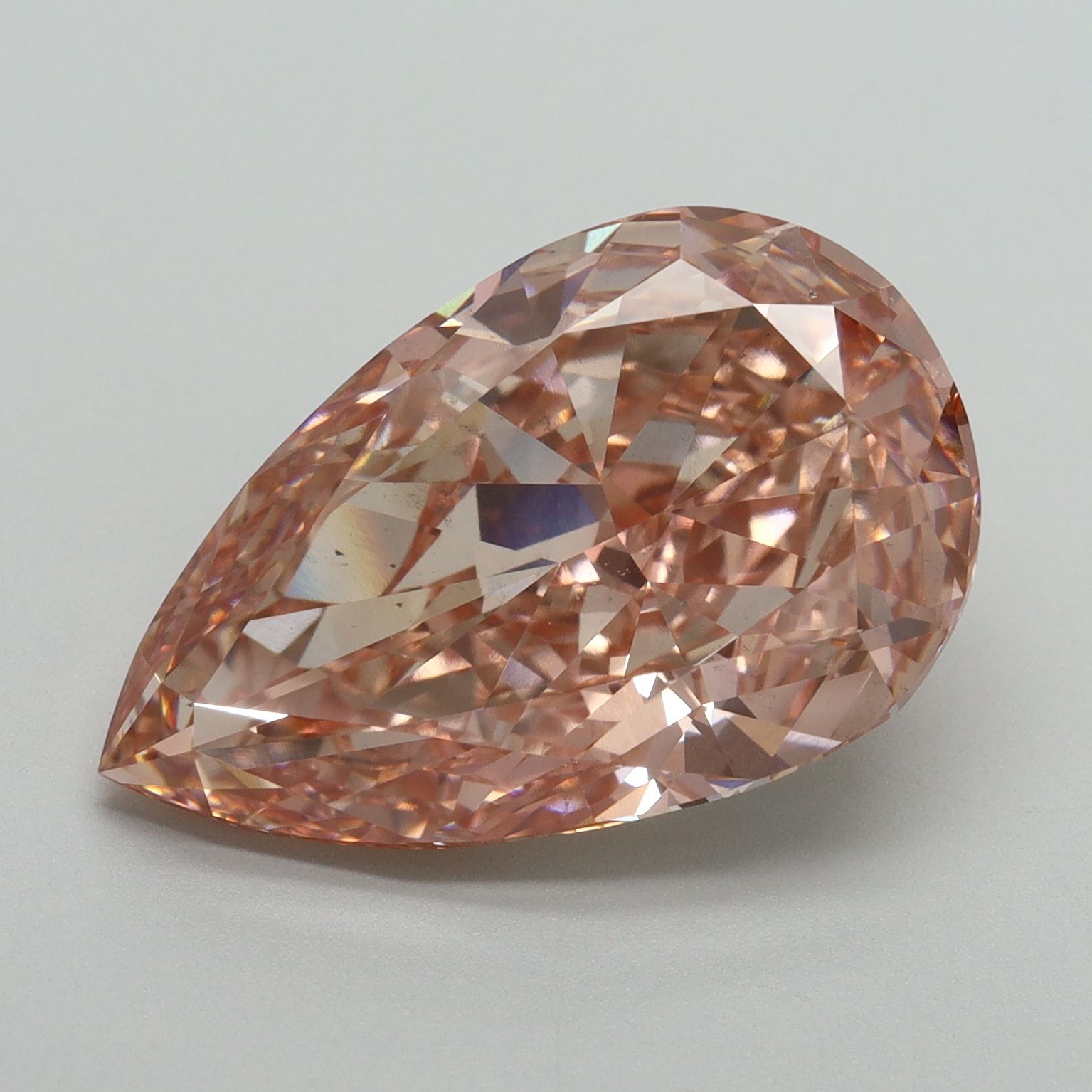 8.88 ct. pear Lab Grown Diamond front image