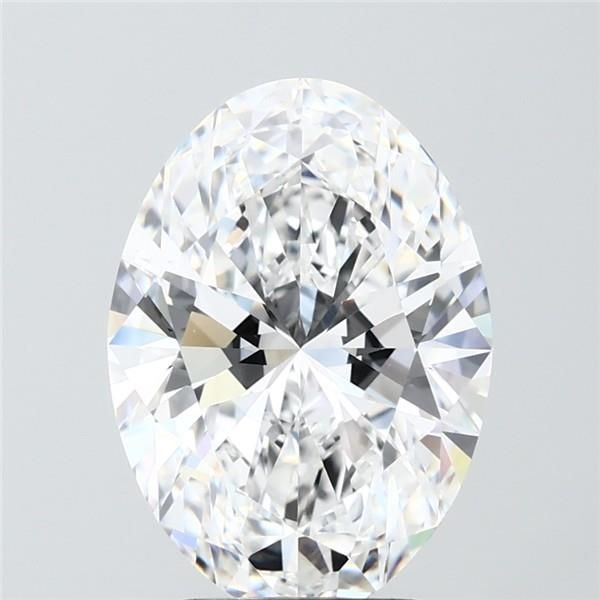 4.08 ct. oval Lab Grown Diamond front image