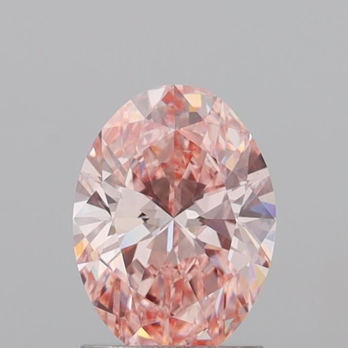1.49 CT Fancy Intense Pink OVAL